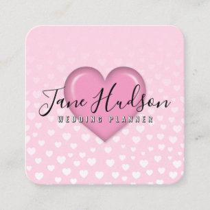 Elegante Eenvoudige Minimalistische Bewerkbare Zak Vierkante Visitekaartje