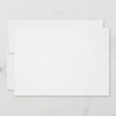 Elegante eenvoudige typografie | repetitiediner kaart (Achterkant)