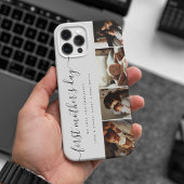 Elegante eerste Moederdag aangepaste fotocollage Case-Mate iPhone Case