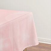 Elegante effen roze blush sprankeling tafelkleed (Voorbeeld)