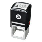 Elegante Eiffeltoren Parijs Koppel Naam Adres R Zelfinktende Stempel (Product)