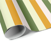 Elegante en chique warme groene, roze en gouden st cadeaupapier (Rol Hoek)