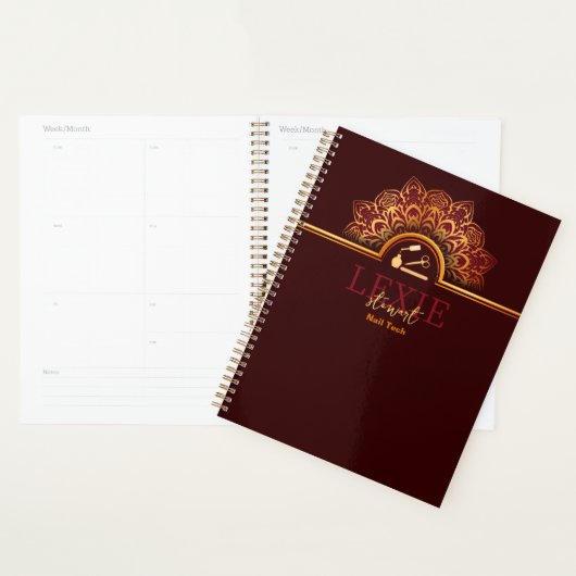 Elegante en Classy Nail Tech Planner (Display)