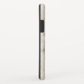 Elegante en slanke zwarte QR-code Case-Mate iPhone Case (Achterkant/rechts)