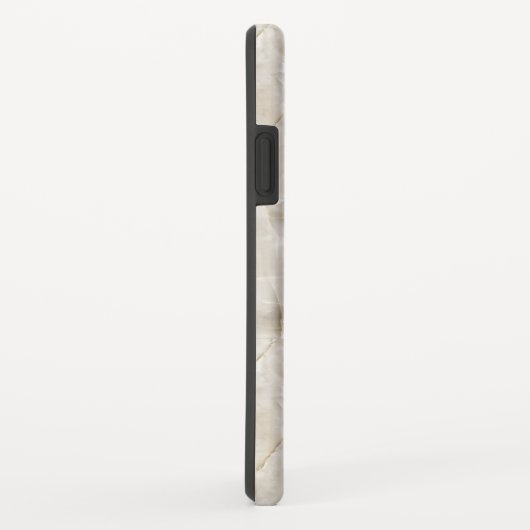 Elegante en slanke zwarte QR-code Case-Mate iPhone Case (Achterkant/rechts)