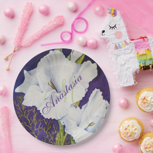 ELEGANTE EN SOFISTISCHE PARTIJMONOGRAM PAPIEREN BORDJE (Feest)