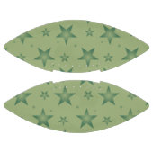 Elegante en stijlvolle olijfsterren op Sage Green American Football (Panelen)