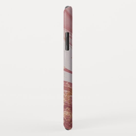 Elegante en strakke zwarte QR-code Case-Mate iPhone Case (Achterkant/rechts)