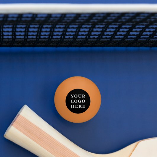 Elegante en strakke zwarte QR-code Pingpongballen (Tafel)