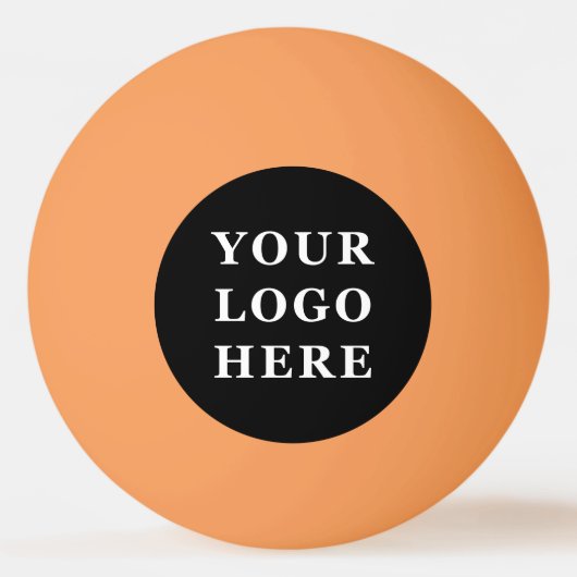 Elegante en strakke zwarte QR-code Pingpongballen (Voorkant)