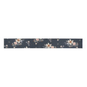 Elegante en tijdloze bloemen grosgrain lint (Voorkant)