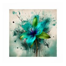 Elegante enkele ballon bloem