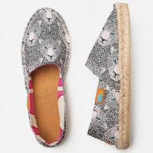 Elegante Espadrilles met gewaagd luipaardpatroon