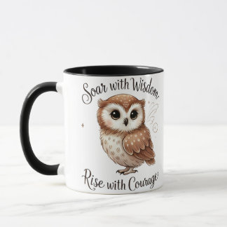 Élégante et attrayante chouette Conception Mug