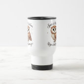 Élégante et attrayante chouette Conception Mug (Centre)