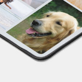 Elégante et moderne Blush Pink Family Photo (Coin)