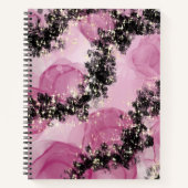 Elégante et moderne couverture de livre rose (Devant)