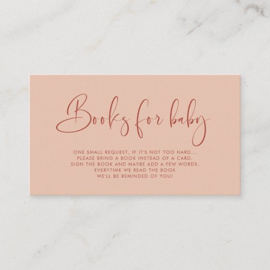 Elégante et moderne Pêche Carte de demande de rése (Devant)