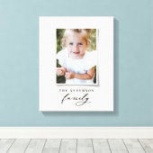 Élégante et moderne photo imitation de toile (Insitu (Plancher de Bois))