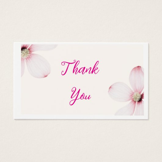 Élégante étiquette cadeau Mariage Floral (Devant)