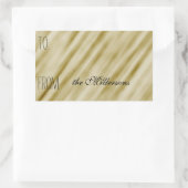 Élégante étiquette cadeau or (Sac)