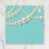 Élégante étiquette Cadeau Perle - "À (Nom, Avec Am (Dos)
