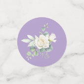 Elegante eucalyptus botanische tafel Confetti (Kleine voorkant)