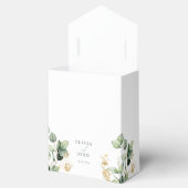 Elegante Eucalyptus Bruiloft Bedankdoosjes (Geopend)