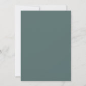 Elegante Eucalyptus en gouden accenten | Arch-them Kaart (Achterkant)