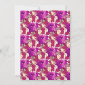 Elégante Eucalyptus Floral Baby shower invitation (Dos)