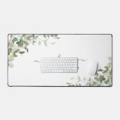 Elegante Eucalyptus groen op maat Bureaumat (Keyboard & Muis)