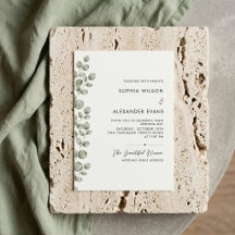 Elegante Eucalyptus Groene Huwelijk |