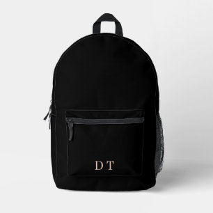 Elegante Executive DT Monogram Gouden Presidentiël Bedrukte Rugzak