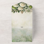 Élégante Fairytale Sweet 16 Invitation tout-en-un (Dehors)