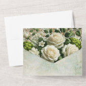 Élégante Fairytale Sweet 16 Invitation tout-en-un (Verso)