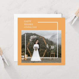 Elegante familiefoto & Happy Thanksgiving Day