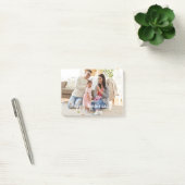Elegante Familiefoto Sjabloon Post-it® Notes (Kantoor)