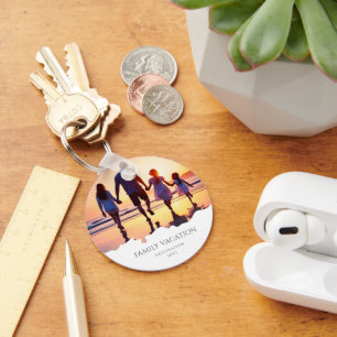 Elegante familievakantie Familiereisfoto Sleutelhanger
