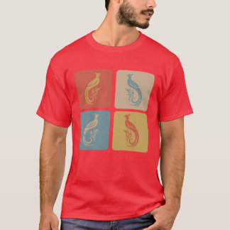 Elegante fazant vogel design meisje t-shirt