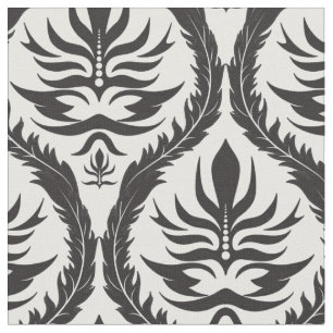 Elegante Feather Damask stof