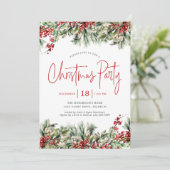 Elegante feestelijke groene feestdag kaart (Staand voorkant)