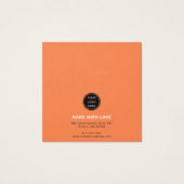 Élégante femme créatrice de bijoux Porte-oreilles (Dos)