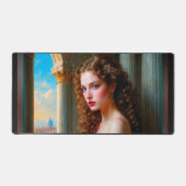 Élégante femme de la Renaissance en robe verte (Recto)