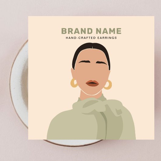 Élégante femme moderne Porte-bijoux