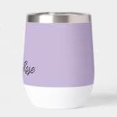 Élégante Fête de Mariage Violet (Arrière)
