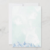 Élégante Fête de Noël moderne Invitation (Dos)