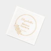 Élégante Fête des mariées de couronne Rose bloquée (Gauche)