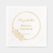 Élégante Fête des mariées de couronne Rose bloquée (Recto)