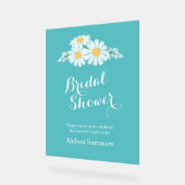 Elégante Fête des mariées de marguerites blanches (Angle)