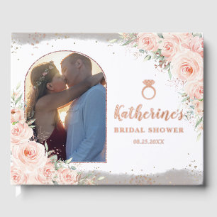 Élégante Fête des mariées florale rose pâle